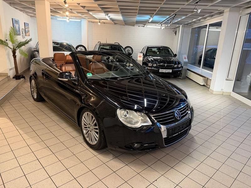 Gebraucht VW Eos Edition 122 PS (89 kW) 2008 Schwarz Cabrio