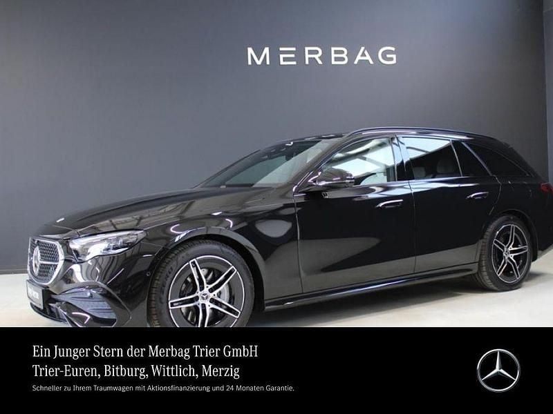 Metalliclack obsidianschwarz Gebraucht 2024 Mercedes E300 Premium Kombi | 64.960 € (Etwas zu teuer) - Bild 1/4