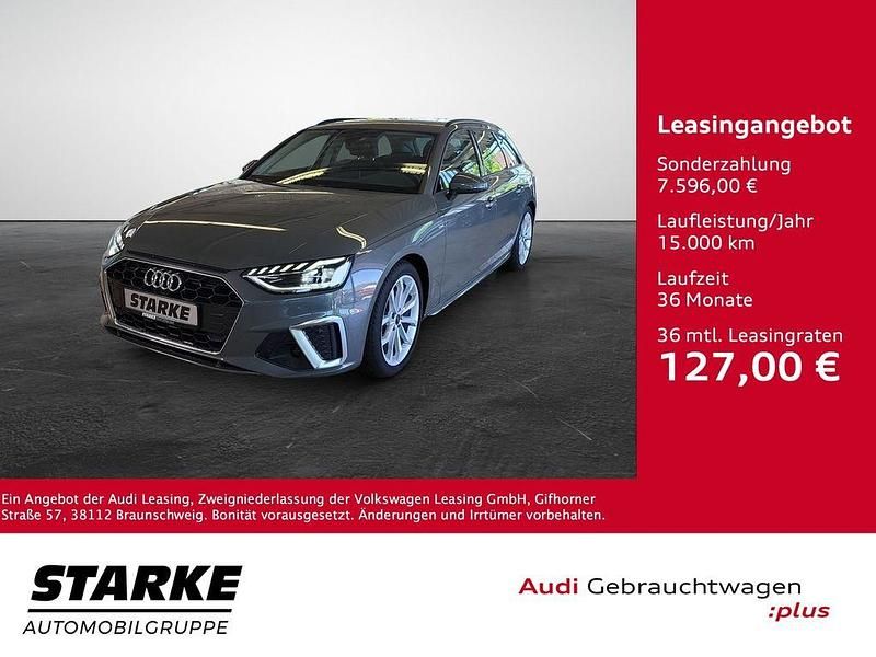 Grau Gebraucht 2024 Audi A4 S-Line Kombi | 37.980 € (Guter Preis) - Bild 1/4