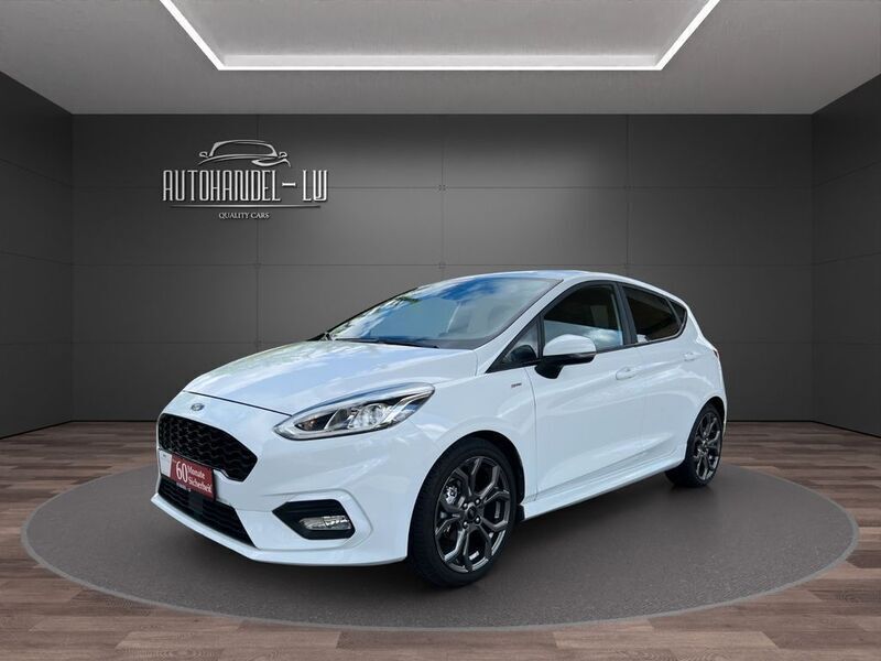 Weiß Gebraucht 2019 Ford Fiesta ST-Line Kleinwagen | 10.390 € (Guter Preis) - Bild 1/4