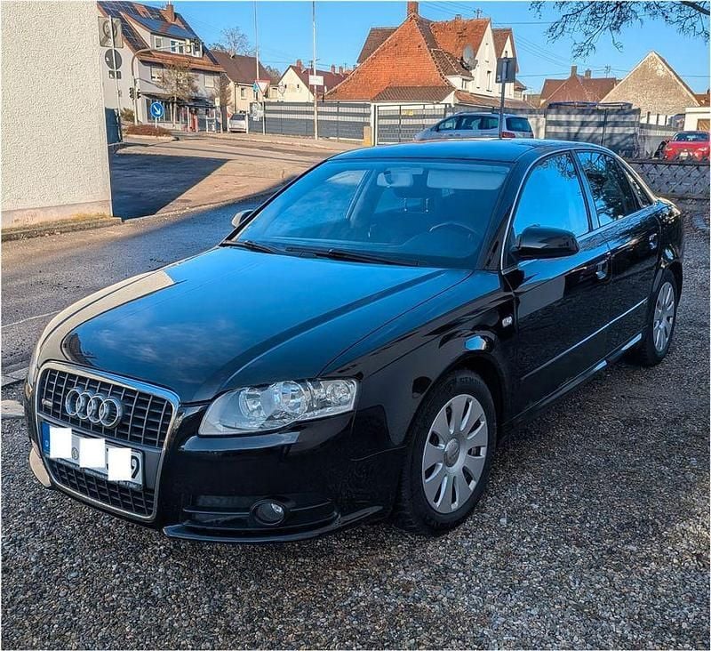 Schwarz Gebraucht 2007 Audi A4 S-Line Limousine | 1.800 € (Superpreis) - Bild 1/4