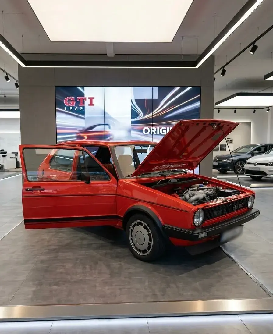 Gebraucht VW Golf II GTI 110 PS (80 kW) 1983 Rot Kleinwagen