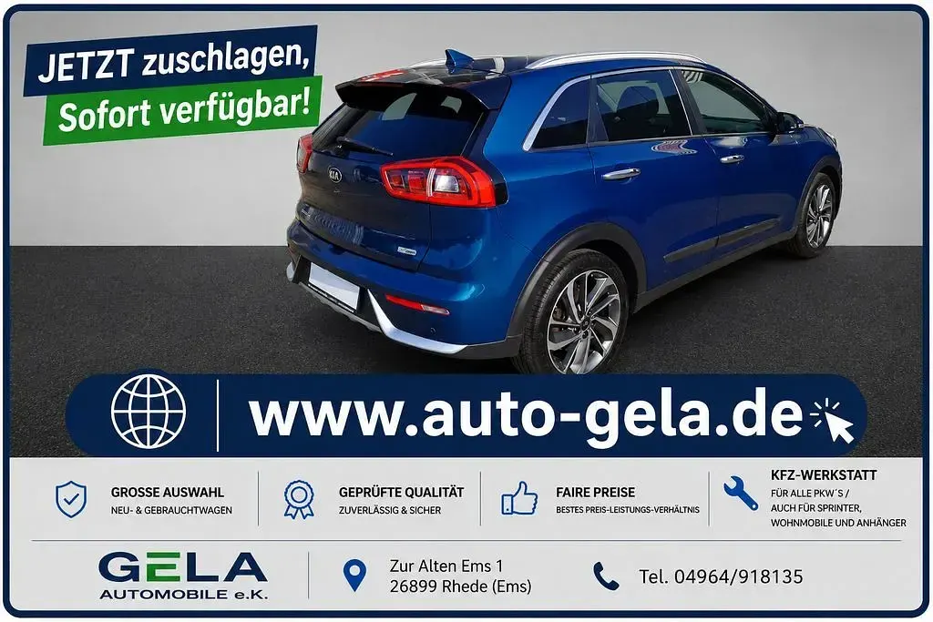 Gebraucht Kia Niro Spirit 141 PS (103 kW) 2017 Blau SUV
