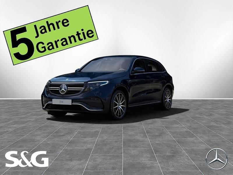 Cavansitblau metallic Gebraucht 2023 Mercedes EQC400 AMG line SUV | 46.890 € (Teuer) - Bild 1/4
