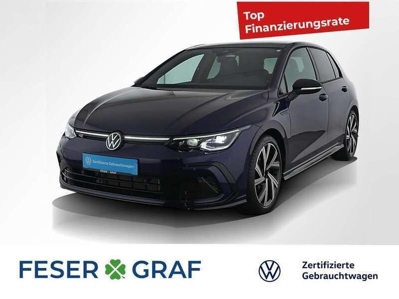Atlantic blue metallic Gebraucht 2024 VW Golf VIII R-line Limousine | 28.840 € (Guter Preis) - Bild 1/1