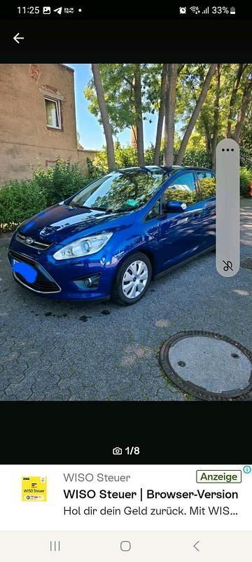 Second-hand Ford C-MAX 2014 Albastru Monovolum