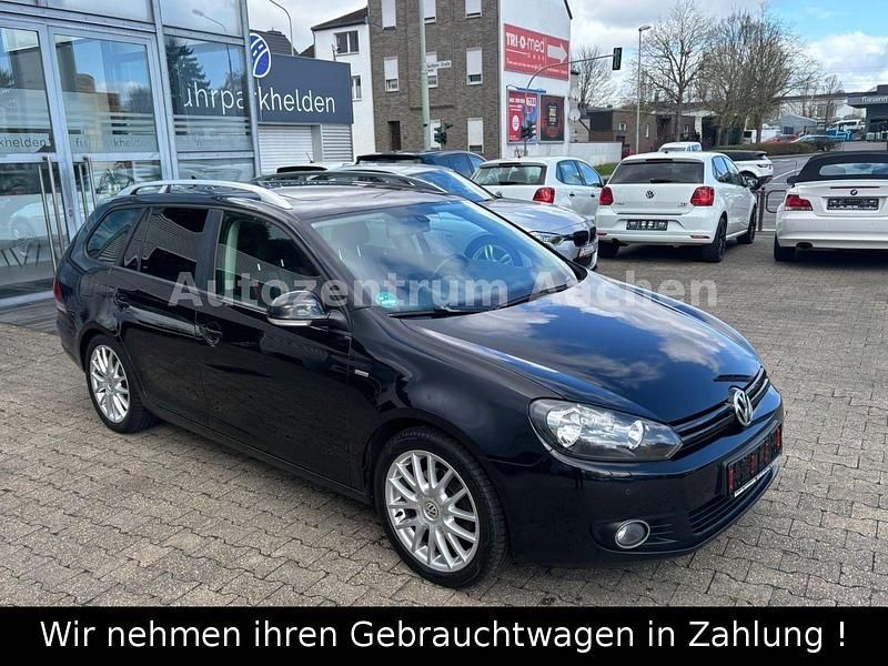 Gebraucht VW Golf VII Match 122 PS (89 kW) 2013 Schwarz Kombi