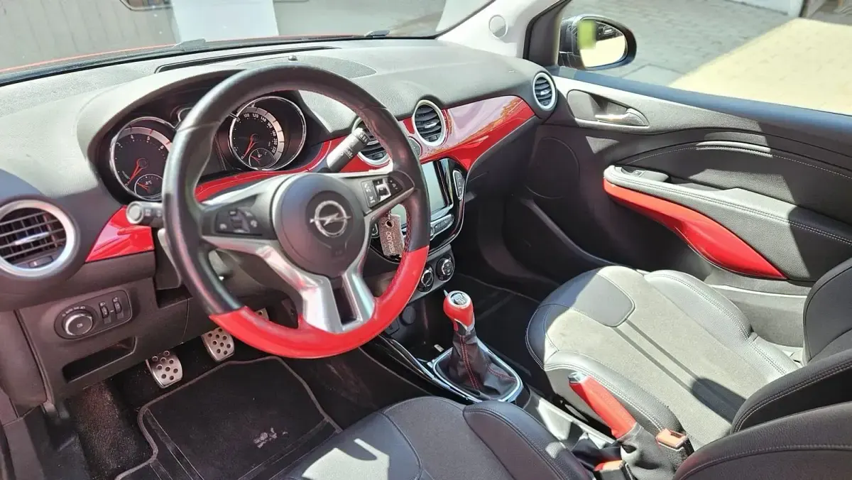 Gebraucht Opel Adam Slam 86 PS (63 kW) 2016 Rot Kleinwagen