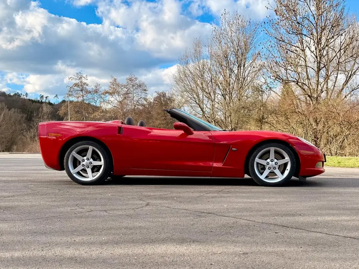 Usata Corvette C6 404 CV (297 kW) 2006 Rosso Cabrio