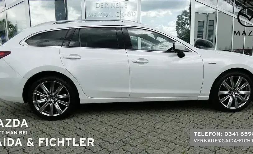 Gebraucht Mazda 6 20th Anniversary 194 PS (142 kW) 2023 Rhodium white Kombi