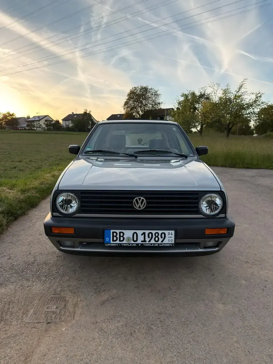 Gebraucht VW Golf II 90 PS (66 kW) 1989 Silber Kleinwagen