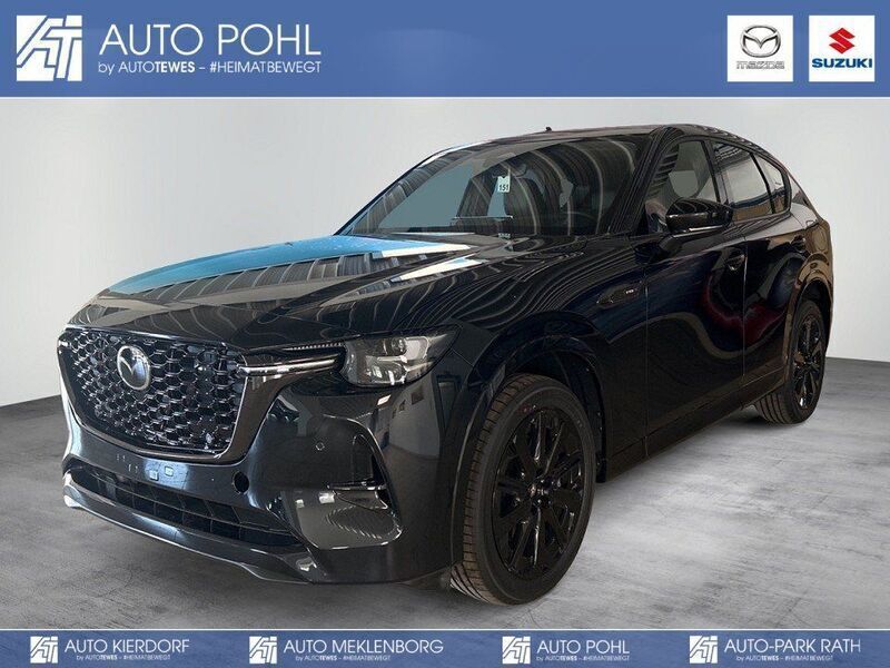 Schwarz Neu 2025 Mazda CX-60 Homura-Line SUV | 56.767 € (Teuer) - Bild 1/4