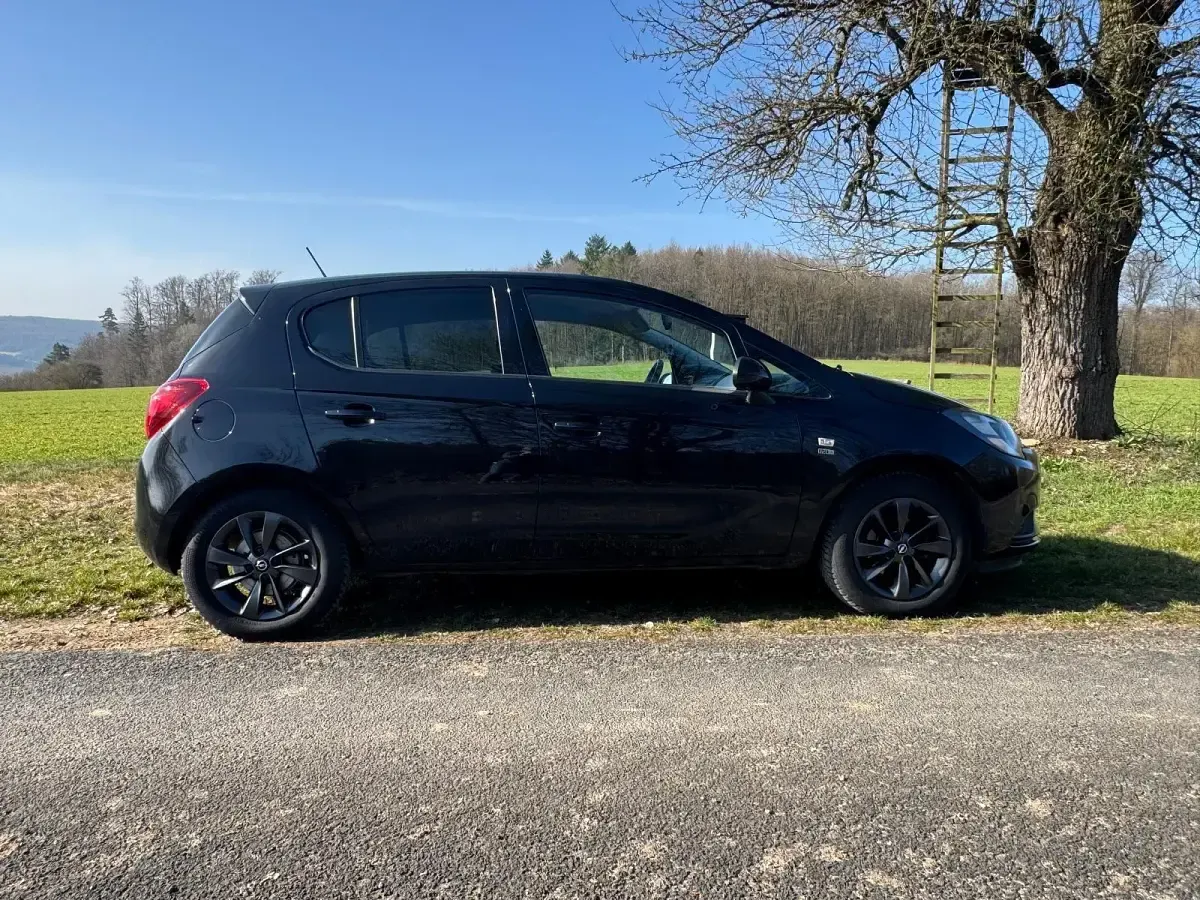 Gebraucht Opel Corsa Edition 90 PS (66 kW) 2019 Schwarz Kleinwagen
