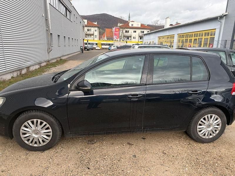 Gebraucht VW Golf VI Trendline 80 PS (58 kW) 2009 Schwarz Kleinwagen