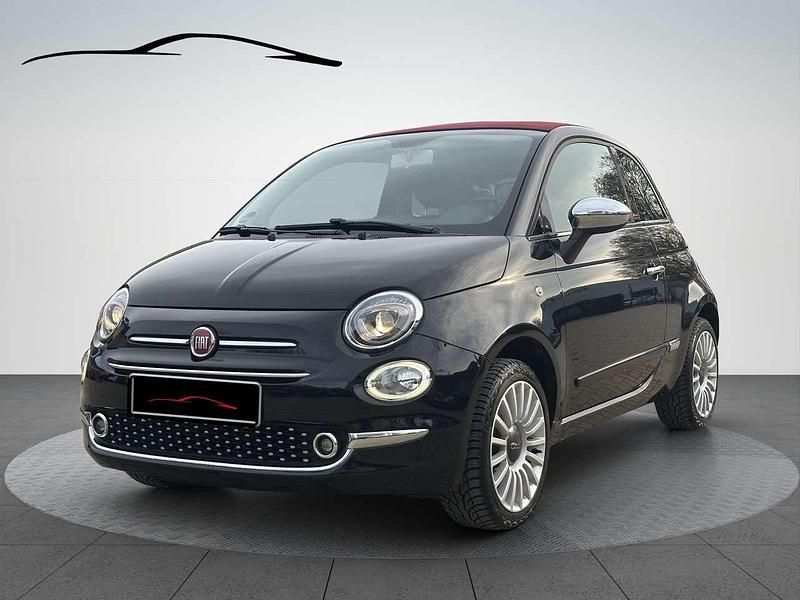 Schwarz Gebraucht 2018 Fiat 500C Lounge Cabrio | 7.999 € (Fairer Preis) - Bild 1/4