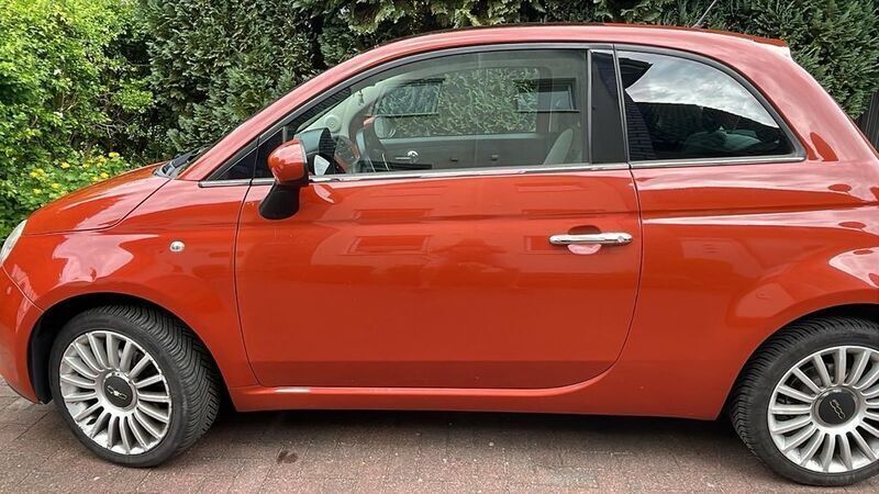 Orange Gebraucht 2009 Fiat 500 Kleinwagen | 3.700 € (Guter Preis) - Bild 1/4