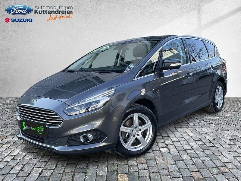 Gebraucht Ford S-MAX Titanium 150 PS (110 kW) 2017 Magneticgrau (metallic) Van / Kleinbus