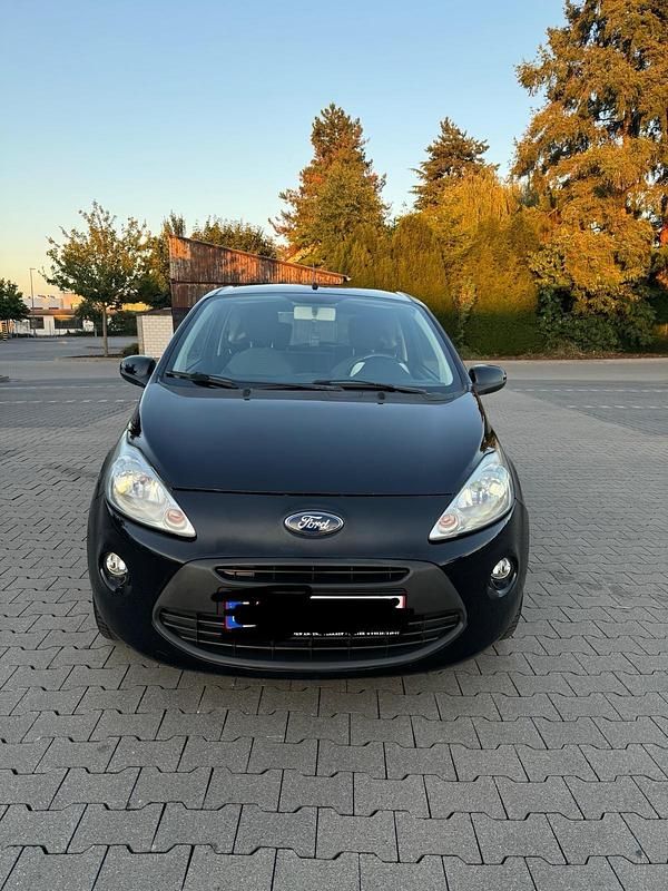 Schwarz Gebraucht 2009 Ford Ka Kleinwagen | 1.390 € - Bild 1/4