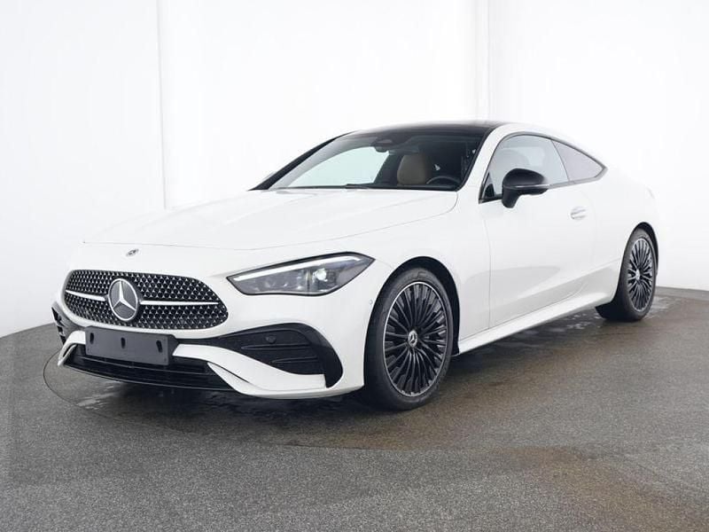 Gebraucht Mercedes 220 197 PS (144 kW) 2024 Unilack polarweiß Coupé