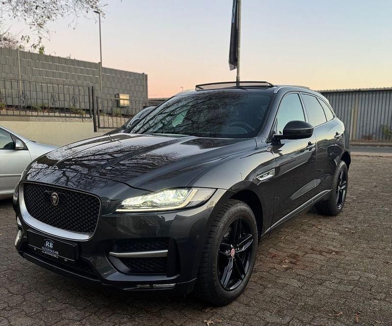 Grau Gebraucht 2019 Jaguar F-Pace R-Sport SUV | 29.299 € (Fairer Preis) - Bild 1/4