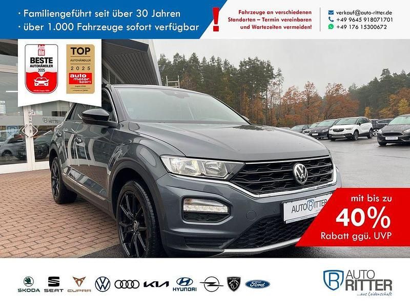 Indiumgrau metallic (metallic) Gebraucht 2020 VW T-Roc United SUV | 25.490 € (Fairer Preis) - Bild 1/4