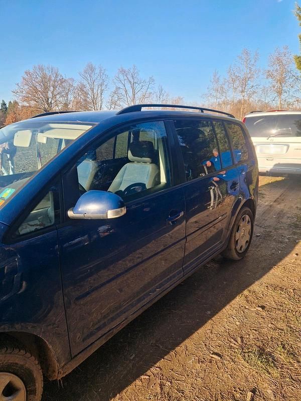 Gebraucht VW Touran 101 PS (74 kW) 2003 Blau Van / Kleinbus