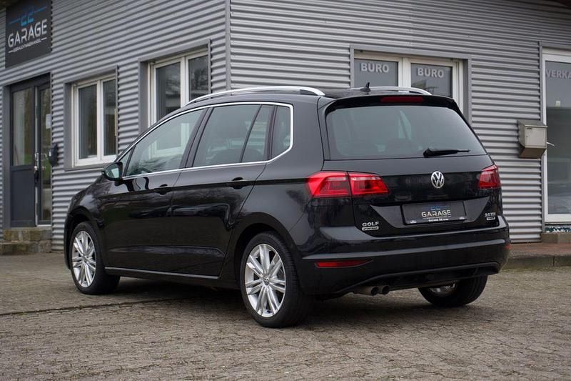 Gebraucht VW Golf Sportsvan Highline 150 PS (110 kW) 2014 Schwarz Van / Kleinbus