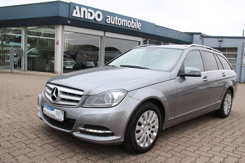 Silber Gebraucht 2012 Mercedes C250 Kombi | 10.990 € (Fairer Preis) - Bild 1/4