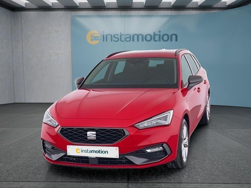Rot Gebraucht 2021 Seat Leon Kombi | 20.699 € (Fairer Preis) - Bild 1/4