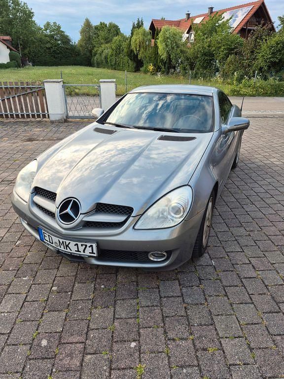 Silber Gebraucht 2009 Mercedes SLK200 Cabrio | 7.500 € (Guter Preis) - Bild 1/4