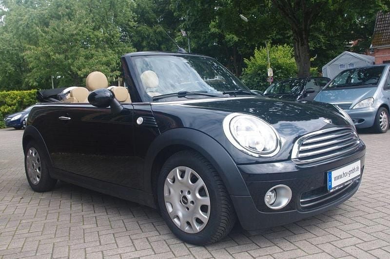 Schwarz Gebraucht 2009 Mini Cooper Cabriolet Cabrio | 3.990 € (Superpreis) - Bild 1/4