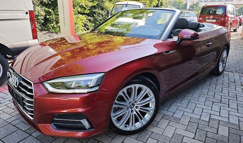 Rot Gebraucht 2017 Audi A5 Cabriolet Design Cabrio | 21.980 € (Teuer) - Bild 1/4