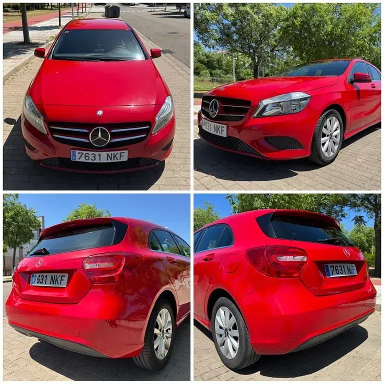 Gebraucht Mercedes A180 122 PS (89 kW) 2013 Rot Kleinwagen
