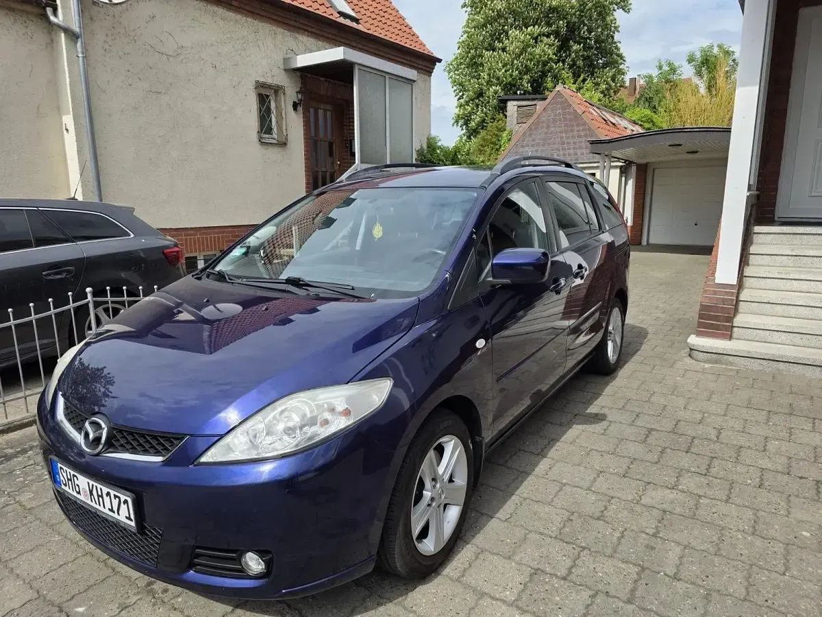 Gebraucht Mazda 5 116 PS (85 kW) 2007 Blau Van / Kleinbus
