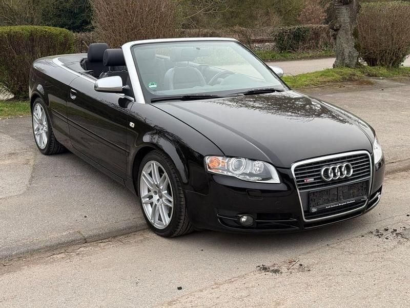 Gebraucht Audi A4 Cabriolet S-Line 200 PS (147 kW) 2007 Schwarz Cabrio