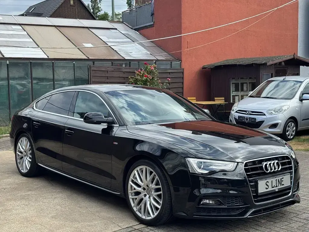 Gebraucht Audi A5 Sportback S-Line 190 PS (139 kW) 2017 Schwarz Kleinwagen