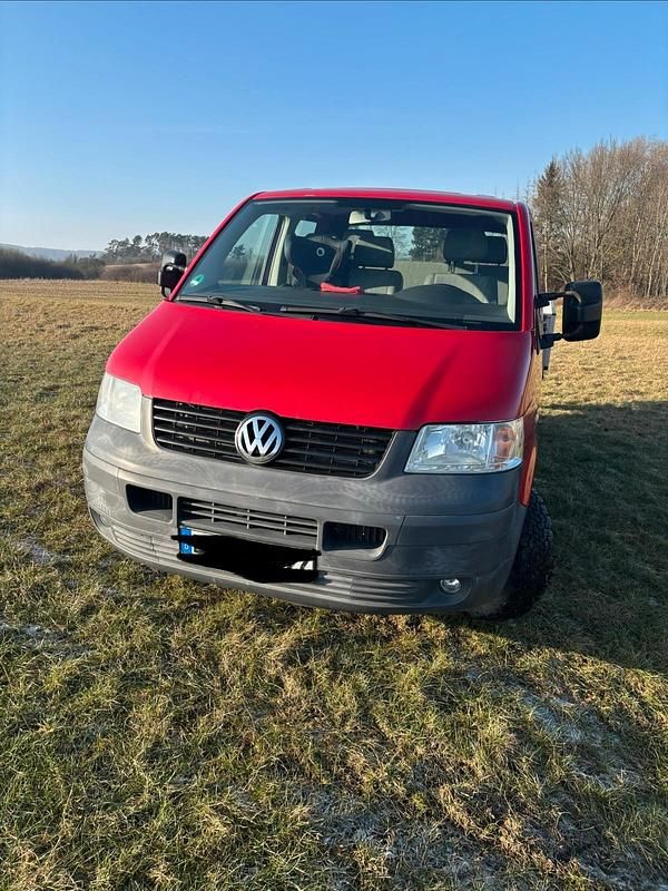 Rot Gebraucht 2008 VW T5 Van | 7.000 € (Fairer Preis) - Bild 1/4