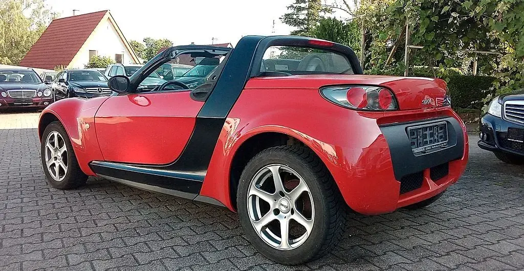 Gebraucht Smart Roadster 61 PS (44 kW) 2003 Rot Cabrio