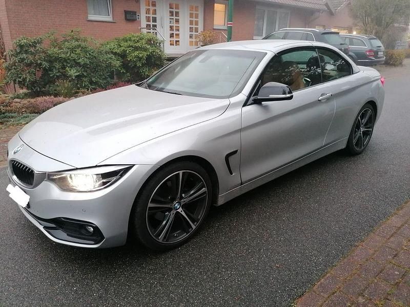 Silber Gebraucht 2018 BMW 420 Advantage Cabrio | 31.500 € (Teuer) - Bild 1/4