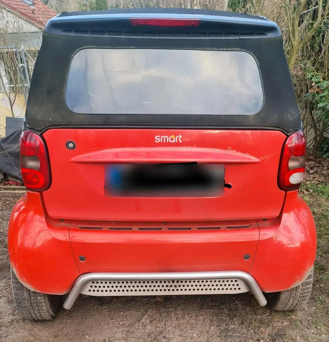 Gebraucht Smart ForTwo Cabrio 63 PS (46 kW) 2005 Rot Cabrio