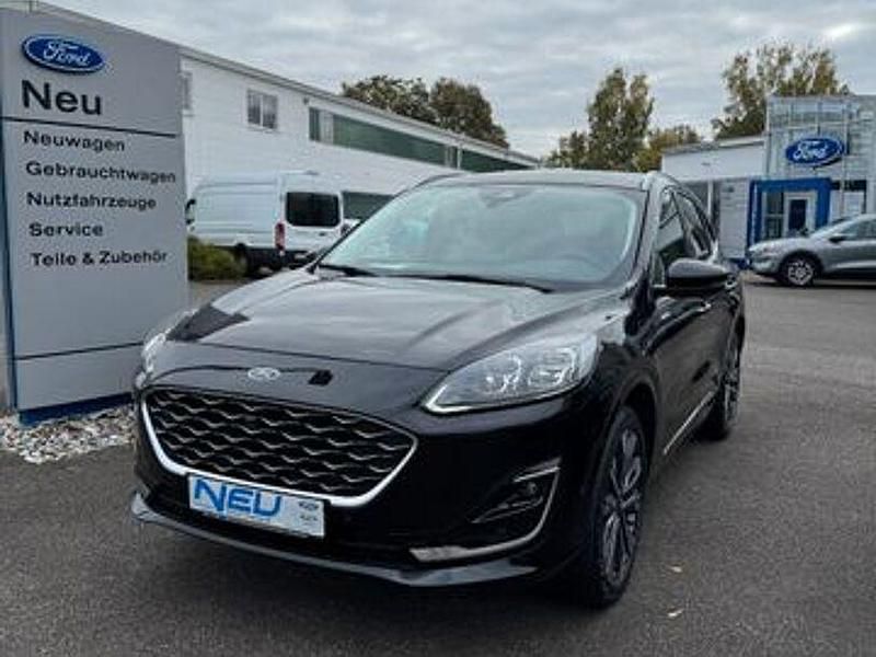 Schwarz Gebraucht 2022 Ford Kuga Vignale SUV | 28.450 € (Etwas zu teuer) - Bild 1/4