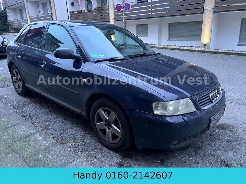 Schwarz Gebraucht 2001 Audi A3 Sport Limousine | 1.490 € (Superpreis) - Bild 1/4