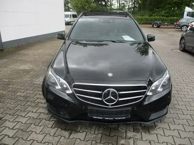Brugt Mercedes E350 AMG 258 HK (189 kW) 2015 Sort Sedan