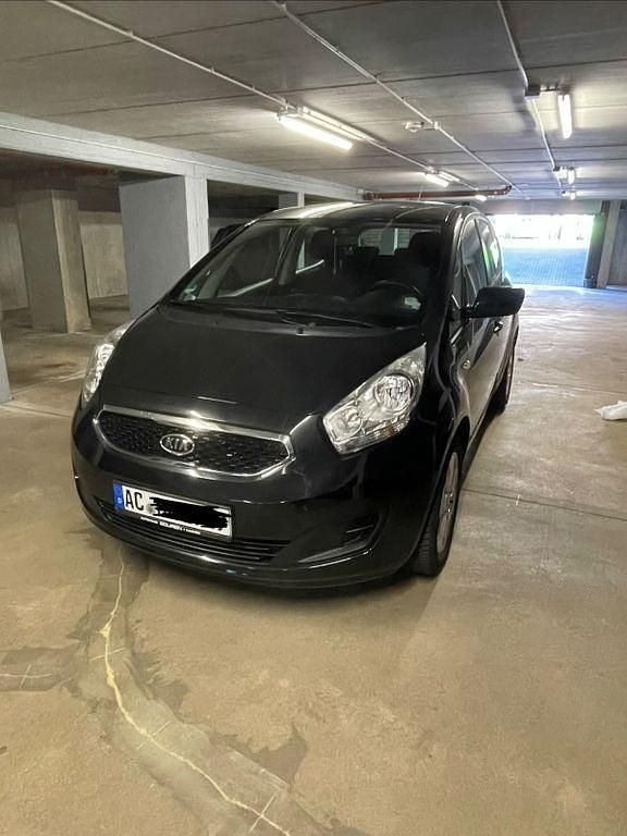 Gebraucht Kia Venga Edition 7 125 PS (91 kW) 2011 Schwarz Kleinwagen