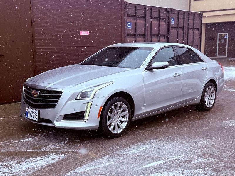 Silber Gebraucht 2016 Cadillac CTS Limousine | 14.700 € - Bild 1/4