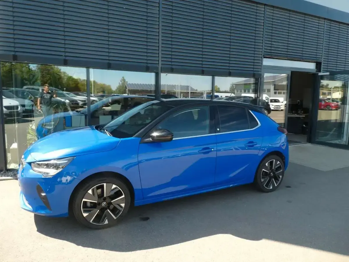 Gebraucht Opel Corsa-e Edition 100 kW (136 PS) 2020 Blau Kleinwagen