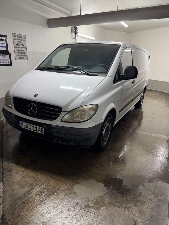 Weiß Gebraucht 2008 Mercedes Vito Van / Kleinbus | 3.490 € (Superpreis) - Bild 1/4