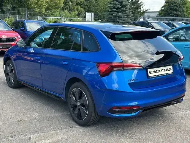 Gebraucht Skoda Scala Monte Carlo 150 PS (110 kW) 2025 Blau Kleinwagen