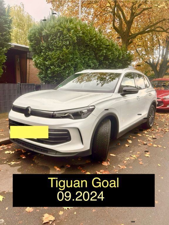 Weiß Gebraucht 2024 VW Tiguan Goal SUV | 38.600 € - Bild 1/4
