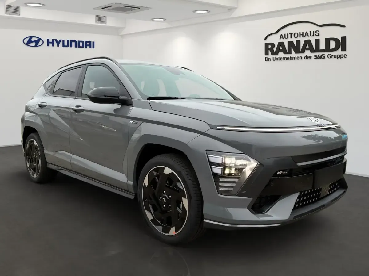 Gebraucht Hyundai Kona N Line 150 kW (204 PS) 2026 Sol (grau SUV